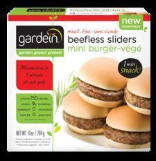 
                    
                        The Gardein Beefless Sliders Pack a Protein-Filled Punch #vegetarian trendhunter.com
                    
                