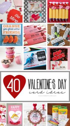 
                    
                        40 DIY Valentine's Day Card Ideas (for kids!) | via Make It and Love It
                    
                
