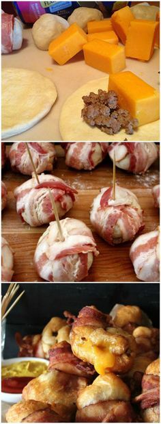 
                    
                        Bacon Cheeseburger Bombs | Pillsbury- These cannot be healthy but they look fab!
                    
                