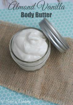 
                    
                        Almond Vanilla Body Butter DIY - A Spark of Creativity
                    
                