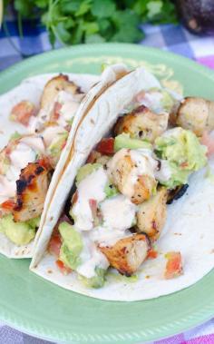 Grilled Chicken Tacos Recipe