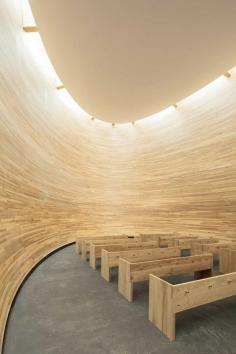 
                    
                        Kamppi Chapel of Silence in Helsinki by K2S Architects | www.yellowtrace.c...
                    
                