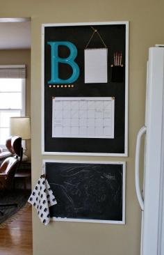 
                    
                        Getting our family organized with a kitchen calendar. #organization #coarkboard #commandcenter
                    
                