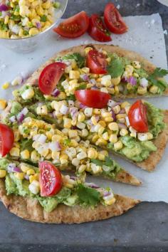 
                    
                        Southwestern Flatbread with Fresh Corn - perhaps the easiest and most delish dinner ever - from www.whatsgabycook... (What's Gaby Cooking)
                    
                