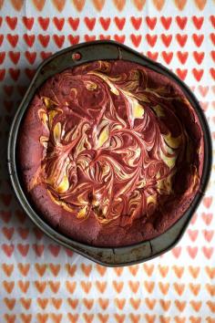 
                    
                        FLOURLESS RED VELVET MARBLE CAKE
                    
                
