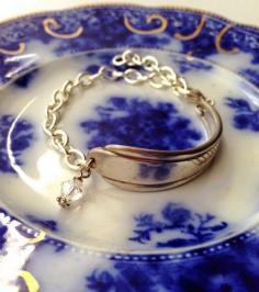 
                    
                        bracelet made from antique spoon
                    
                