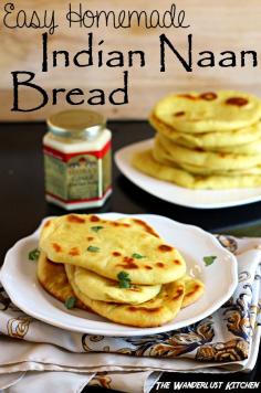 
                    
                        Finally - a recipe for Easy Homemade Indian Naan Bread that's actually worth the effort! It's so much easier than I thought it would be!
                    
                