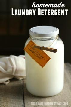 
                    
                        this homemade laundry detergent recipe costs only 0.04 PER LOAD! How crazy is that?!
                    
                