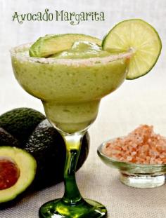 
                    
                        This frozen, creamy margarita is blended up with tequila and fresh avocados!
                    
                