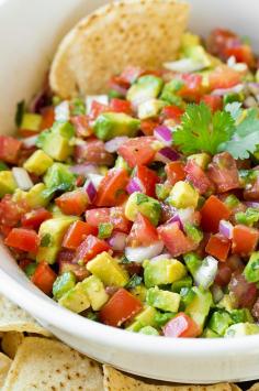 Avocado Salsa by @cookingclassy