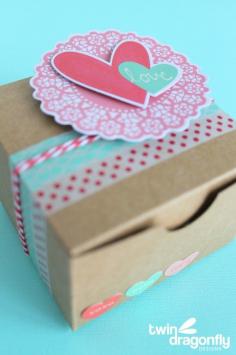 
                    
                        Valentine Craft Box - I love that this is quick and easy to make!
                    
                