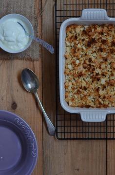 
                    
                        Pear and Five-Spice Crumble
                    
                