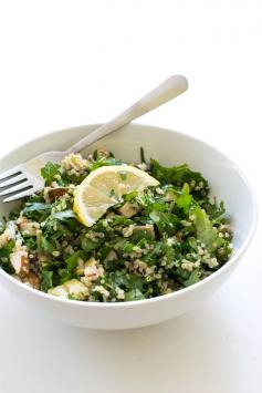 
                    
                        Chopped Kale Quinoa and Avocado Salad. Super healthy and loaded with tons of fresh flavor! | chefsavvy.com #vegan #recipe #healthy #vegetarian #kale #avocado
                    
                