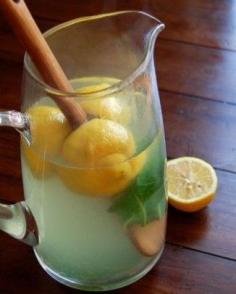 Lemon, Ginger and Basil Iced Tea for Detox - This lemon, ginger and basil detox iced tea will leave you feeling refreshed, hydrated and energized…