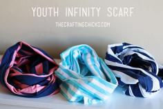 
                    
                        DIY Youth Infinity Scarf in 15 Minutes!
                    
                