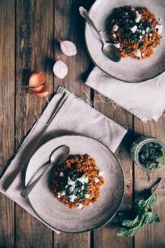 
                    
                        Carrot Risotto with Mint Pesto and Feta — Nothing but Delicious
                    
                