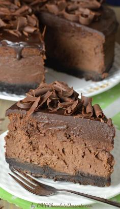 
                    
                        Triple Chocolate Cheesecake with Oreo Crust. The ultimate chocolate lovers dream.
                    
                