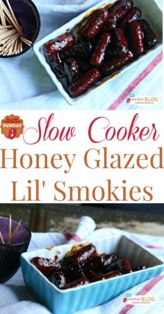 
                    
                        Slow Cooker Honey Glazed Lil' Smokies | TodaysCreativeBlo...
                    
                