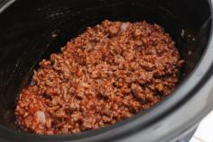 Easy, Light Crockpot Sloppy Joes