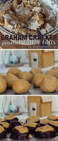 
                    
                        Graham Cracker Peanut Butter Balls Recipe
                    
                