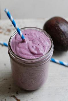 
                    
                        Berry Avocado Smoothie Ingredients- 1 Scoop Vanilla IdealShake Mix, 8 0z water (or juice for sweeter smoothie), 1/3 C Frozen Blueberries, 1/2 Banana, 1/2 Avocado 5 Ice Cubes Nutrition info: Calories-338,  Total Fat 16.7 g, Carbs 41 g, Fiber 13 g, Protein 15.9 g ( made with tropical fruit juice)
                    
                