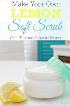 
                    
                        Homemade Soft Scrub Recipe For Cleaning Sinks and Bathtubs
                    
                