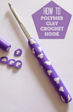 
                    
                        Turn regular crochet hooks into gorgeous gifts (for yourself or for others!) by adding beautiful handles, with this simple tutorial, using polymer clay. ❥ 4U // hf www.pinterest.com...
                    
                