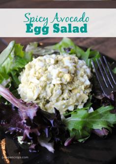 
                    
                        Easy Spicy Avocado Egg Salad
                    
                
