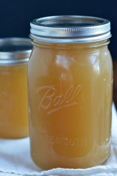 
                    
                        Slow Cooker Chicken Stock | mountainmamacooks...
                    
                