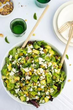 
                    
                        The Greenest Chopped Salad! Perfect for spring and St.Patrick's Day!
                    
                