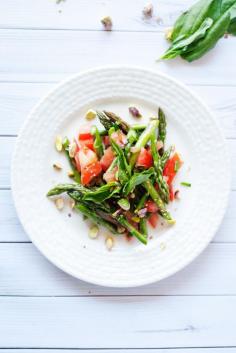 
                    
                        Tomato and Asparagus Salad - A Simple Pantry
                    
                