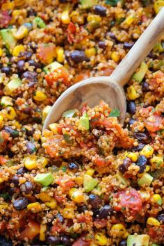 delicious and easy quinoa recipe - One Pan Mexican Quinoa