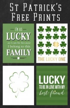 
                    
                        4 Free St. Patrick's Day Printables | Over the Big Moon
                    
                