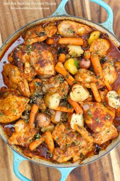 
                    
                        One-Pot Paprika Chicken Thighs | ReluctantEntertai...
                    
                
