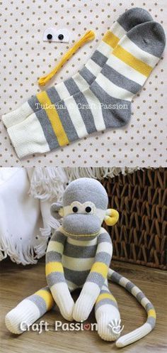 
                    
                        Sock Monkey! A real tutorial on how to make a sock monkey!  @ seduhairstylestip...
                    
                