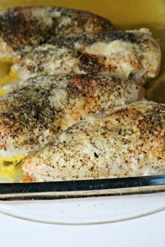 super moist and flavorful no fail easy baked chicken recipe.