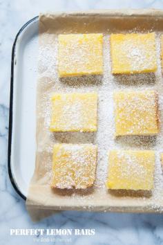 The Most Perfect Lemon Bars Recipe