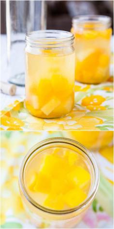 Averie Cooks » Peach Mango Pineapple White Sangria