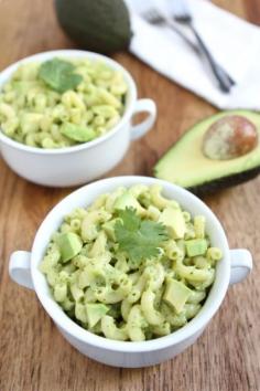 Avocado Mac  Cheese recipe via @Maria (Two Peas and Their Pod)