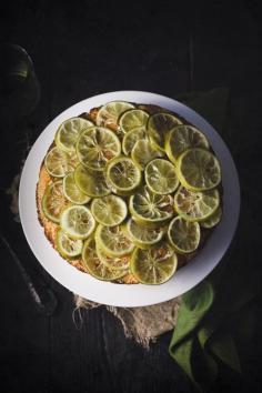 
                    
                        Lime, vanilla and olive oil cake
                    
                