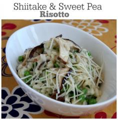 
                    
                        Shiitake and Sweet Pea Risotto #recipe
                    
                