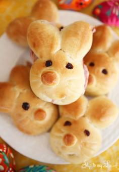 
                    
                        How to make Easter bunny rolls! My family loves these every year for Easter dinner and leftover sandwiches #recipe #easter skiptomylou.org
                    
                