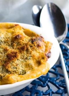 Cheesy Broccoli and Cauliflower Bake - Erren's Kitchen - This recipe is a quick yet indulgent side dish that’s a real crowd-pleaser!  It’s so good that the kids will love it and ask for it time and time again!