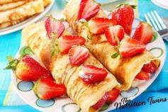 
                    
                        Skinny, Easy Peas-y (Basic) Crepe | Only 77 Calories | Vanilla -Kissed Sweetness | For MORE RECIPES please SIGN UP for our FREE NEWSLETTER www.NutritionTwin...
                    
                