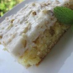 
                    
                        White Texas Sheet Cake Allrecipes.com
                    
                