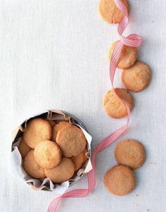 
                    
                        The Epicurious Parmesan Shortbread Rounds Feature Salty Flavors #desserts trendhunter.com
                    
                