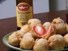 
                    
                        The Stuffed Fruit is Also Amazingly Deep Fried in Beer Batter #desserts trendhunter.com
                    
                