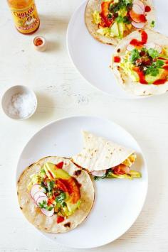 I grew up in Southern California which means Mexican food is as prominent in my house as chicken and rice. Almost any meal deserves red pepper flakes or hot sauce, and breakfast is no exception. Br...