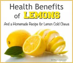 
                    
                        Health benefits of lemons are powerful and many. Fresh lemon contains Vitamin C plus bioflavonoids and can be used to soothe arthritis, heartburn, and more!
                    
                