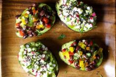 
                    
                        The Smitten Kitchen Avocado Cups are Made of Green Produce #healthy trendhunter.com
                    
                